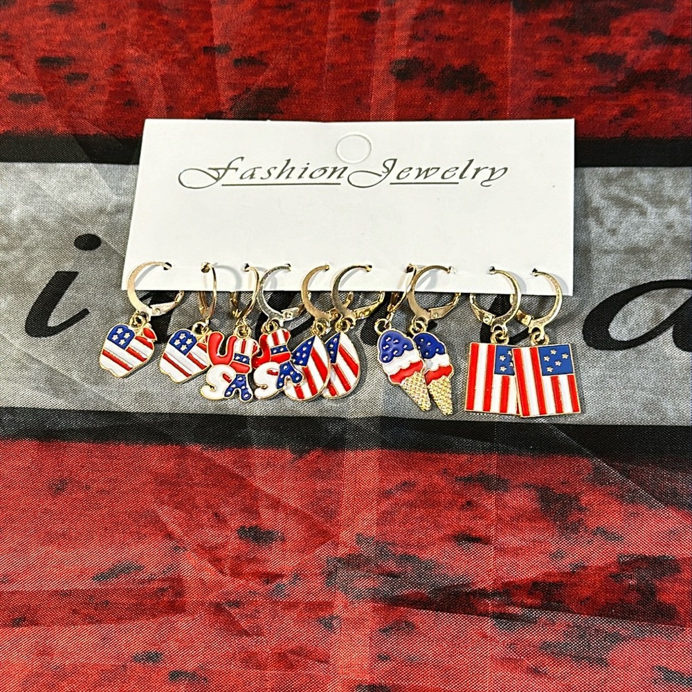 Patriotic Earings